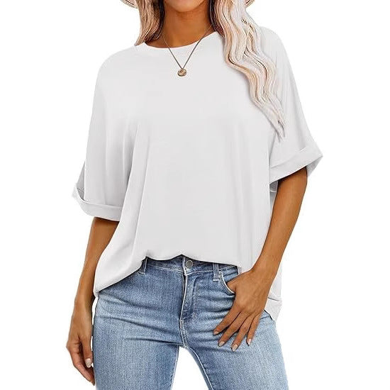Dame Oversized T-Shirt med afslappet snit Stilla