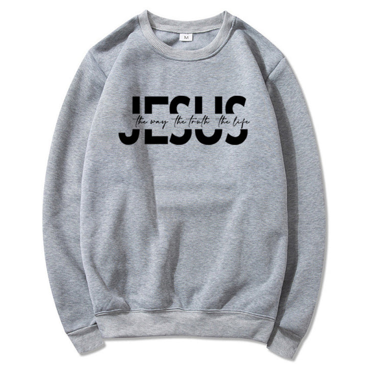Kvinders afslappede sweatshirt med inspirerende citat og høj bærekomfort Skovae