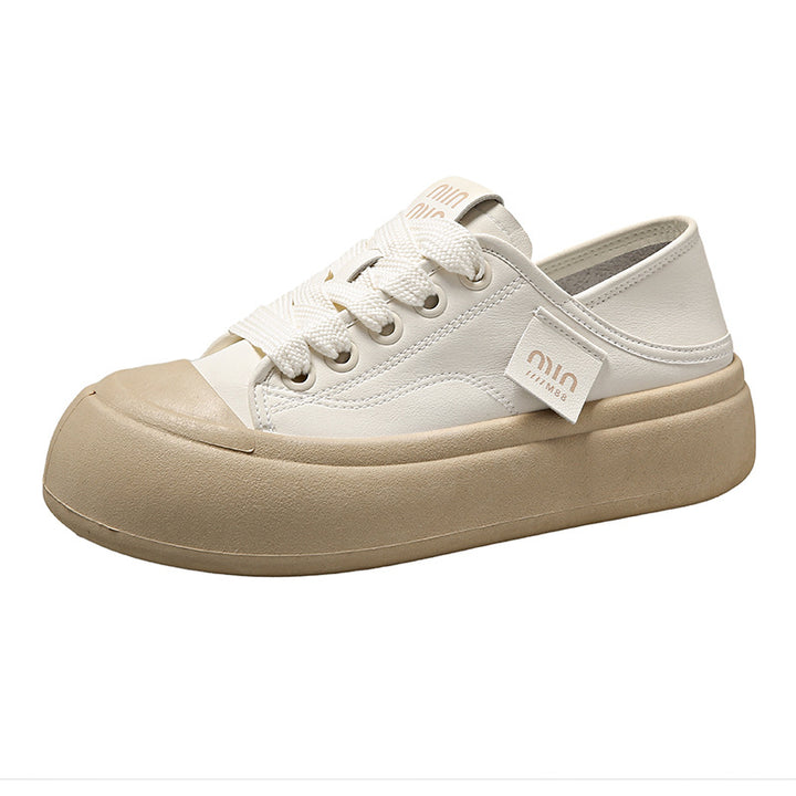 Dame Komfortable Sneakers i moderne design med tyk sål og åndbare materialer Stilla