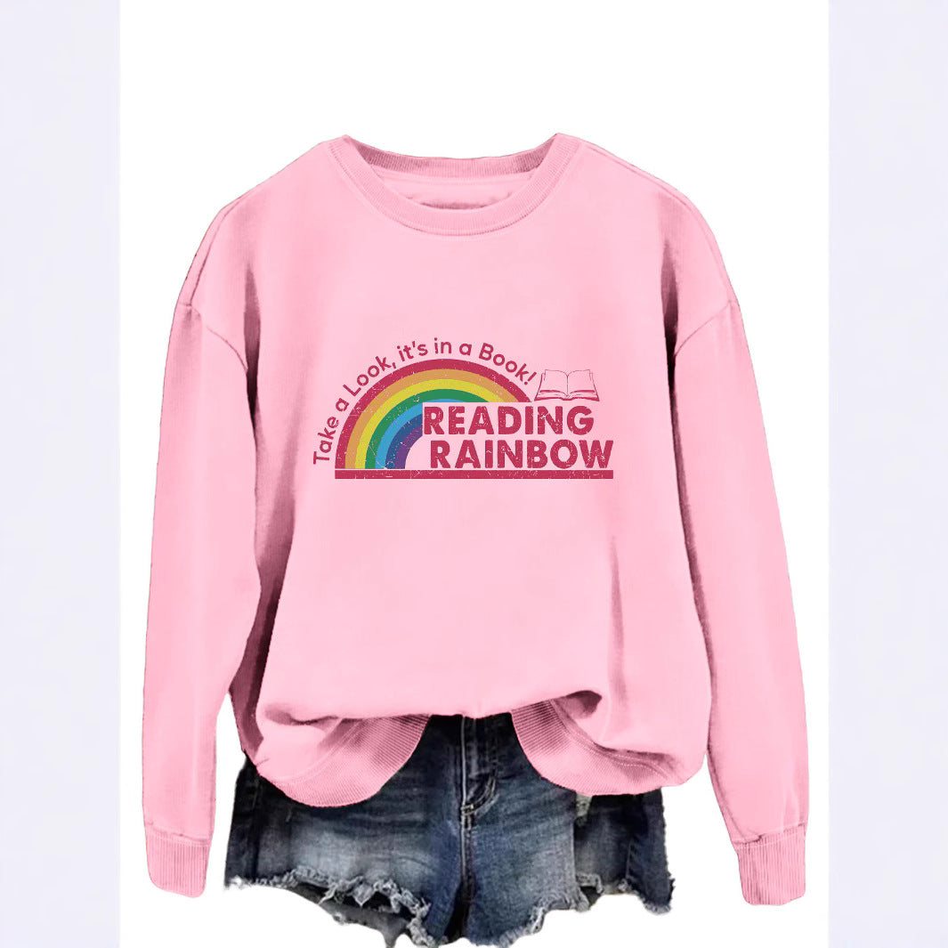 Kvinder casual sweatshirt med unikt print Stilla