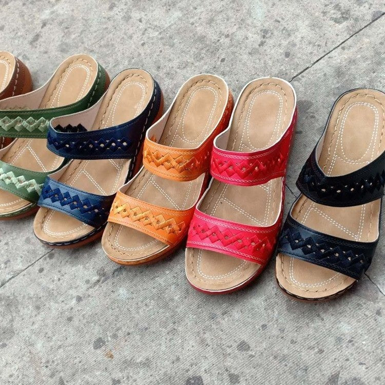 Dame Behagelige Tådelte Sandaler med ergonomisk Sål og moderne Design Stilla