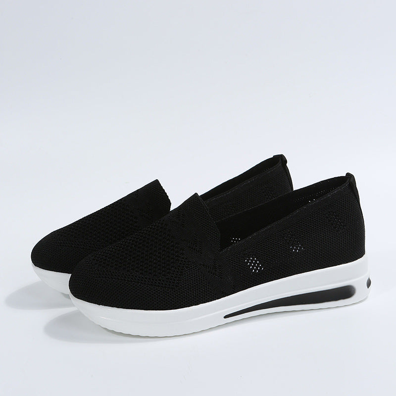 Dame åndbare Slip-On Sneakers med komfortsål Stilla