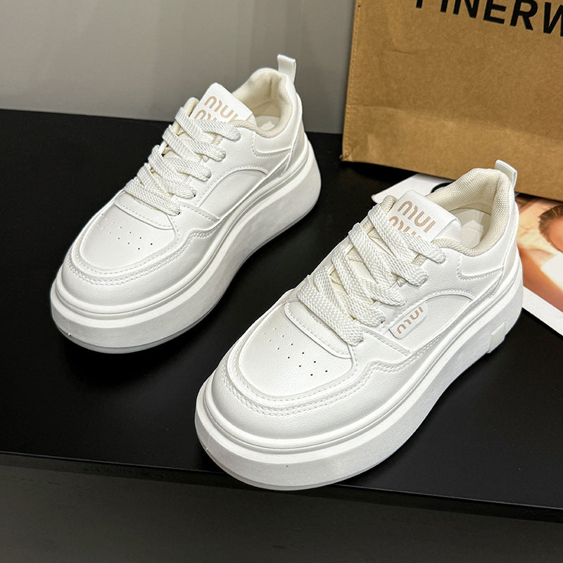 Dame Chunky Plateau-Sneakers med robust overdel og skridsikker sål Stilla