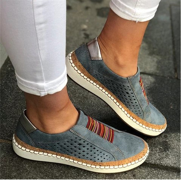 Dame Behagelige Slippers med åndbart overmateriale Stilla