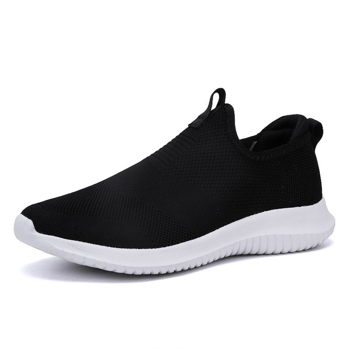 Dame nan minimalistisk slip-on fritidssko med forreste trækstrop, polstret ankelkrave og fleksibel Adaptivsål Skovae