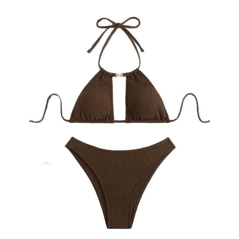 Dame Rib-Bikini-Sæt Stilla