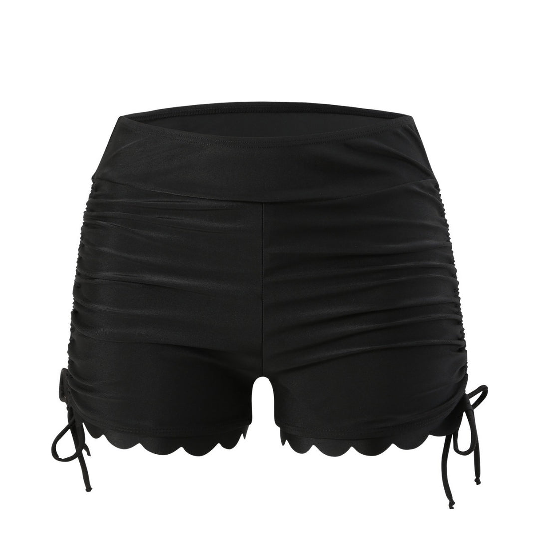 Dame badetights med justerbart rynkedesign Skovae