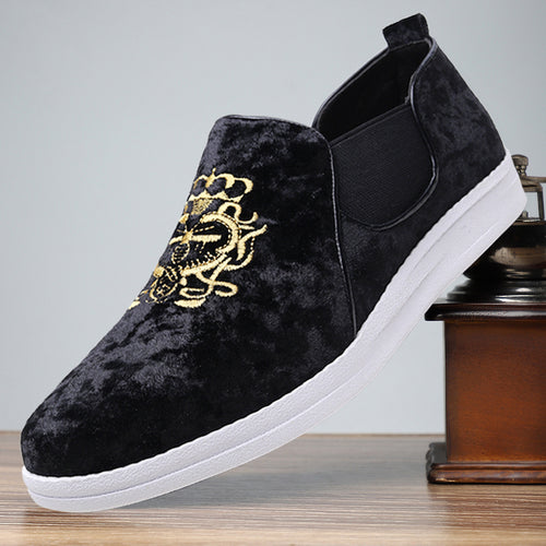 Femme Slip-On Fløjl Sneakers Stilla