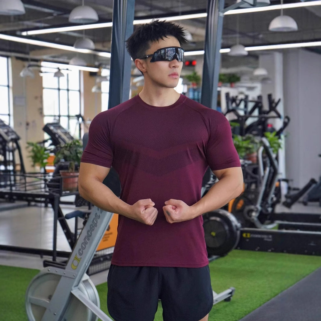 Herrer Åndbart Sport T-shirt med ergonomisk snit og innovativt design Stilla