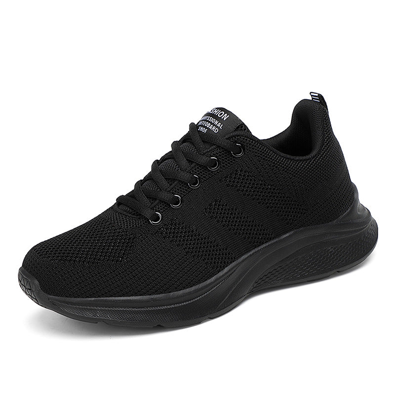 Dame nan let strik-fitness sneakers med sømløst overmateriale, adaptiv EVA-dæmpning og ergonomisk hælpolstring Skovae
