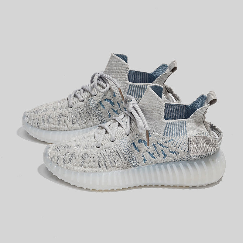 Dame Sporty Sneakers med elastisk strikkonstruktion og skridsikker sål Stilla