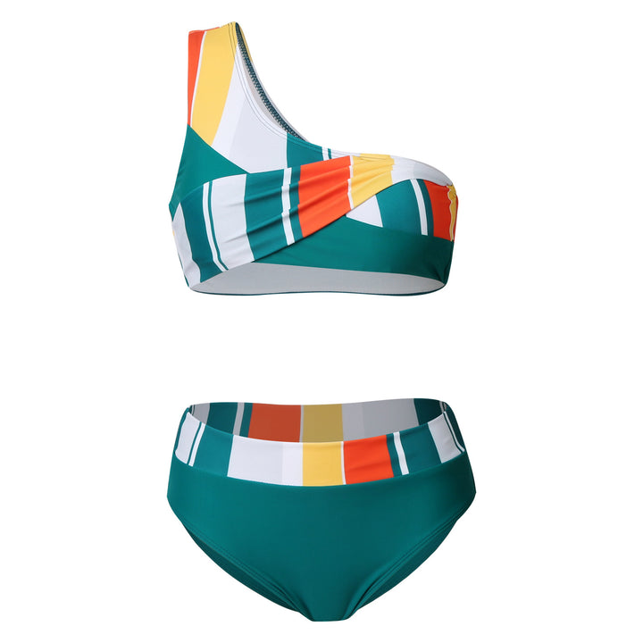Dame En-sidet, moderigtigt skåret bikini-uge Stilla