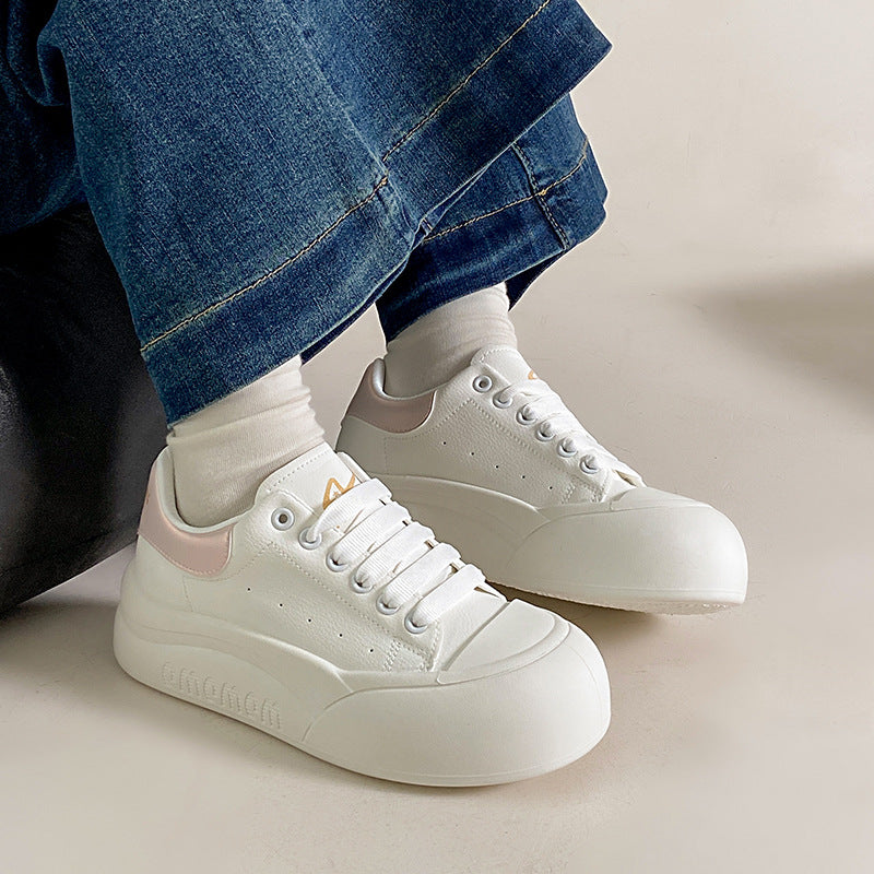 Dame Chunky Sneakers med polstret platformssål og åndbart overmateriale Stilla