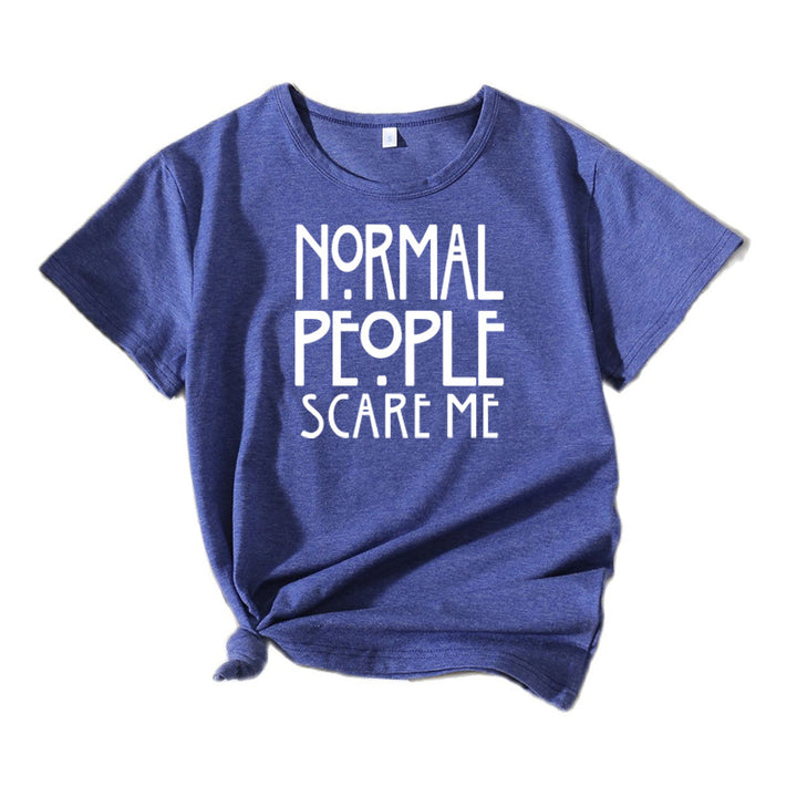 Dame Relaxed Fit Statement Grafik T-Shirt Stilla