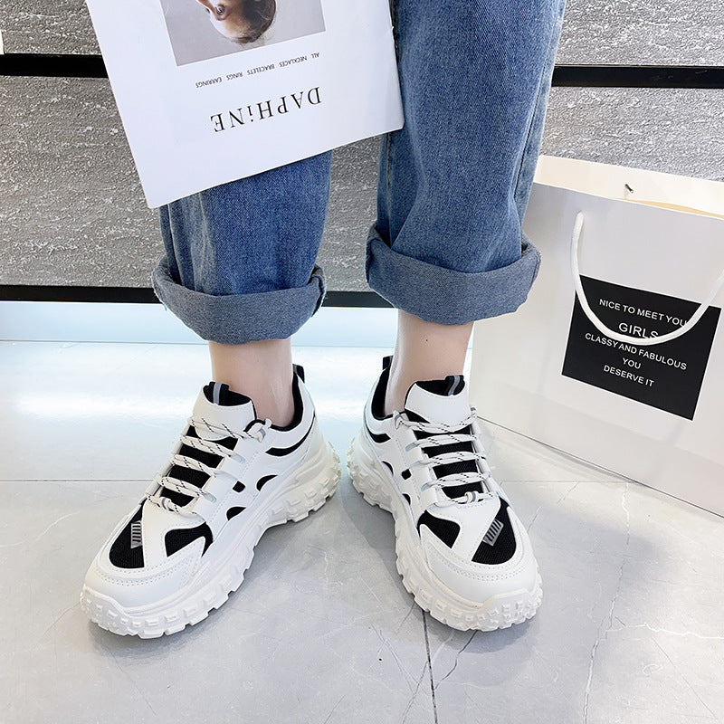 Dame Sporty Sneakers med åndbare mesh-indlæg og stabil sålekonstruktion Stilla