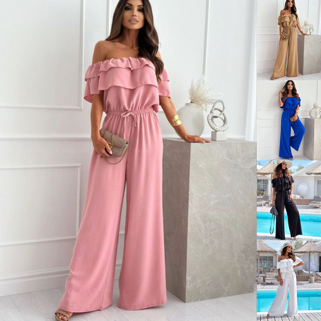 Dame Off-Shoulder Bred Ben Jumpsuit Stilla