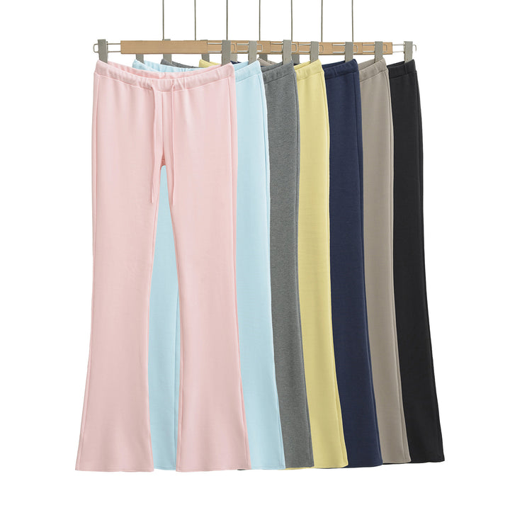 Dame Sporty Flared-bukser med elastisk talje og justerbar snor Stilla