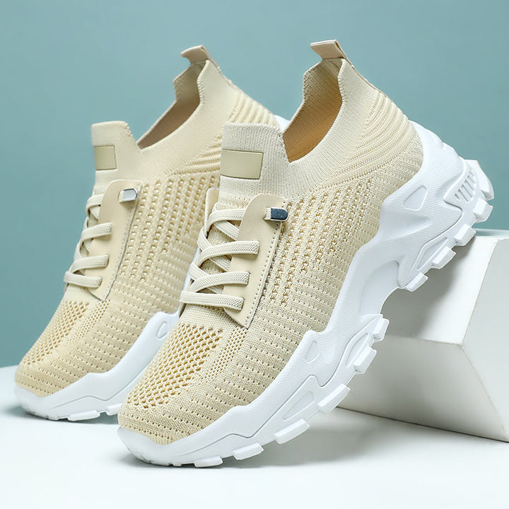 Dame Sporty Sneakers med åndbart overmateriale og fleksibel sål Stilla