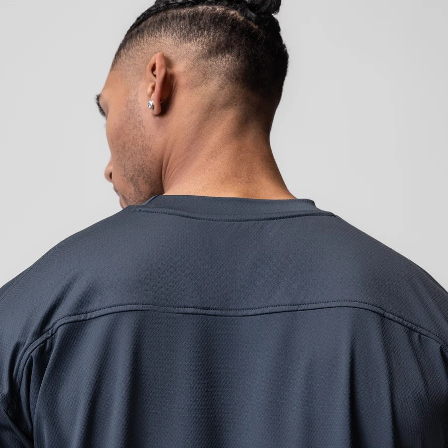 Herren Åndbart Korte ærmer T-shirt lavet af Funktionsmateriale Stilla