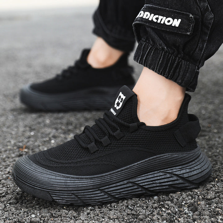 Dame lette og fleksible sneakers med åndbart overmateriale og skridsikker sål Stilla