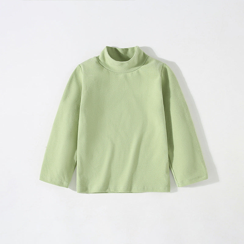 Pige Langærmet Mock Neck Top Stilla