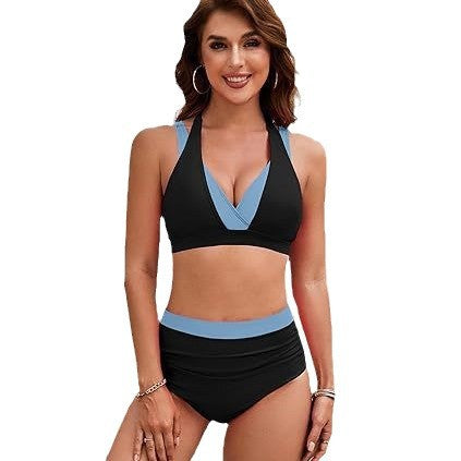 Dame Sport-Bikini med høj talje Skovae