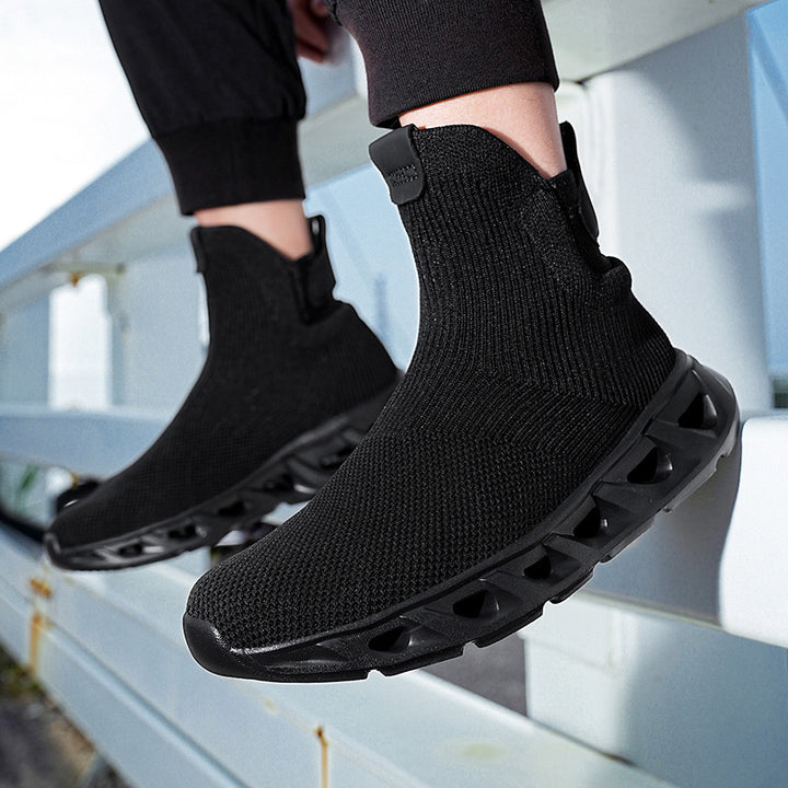 Herrer Stretch Strik Slip-On Sneaker Stilla