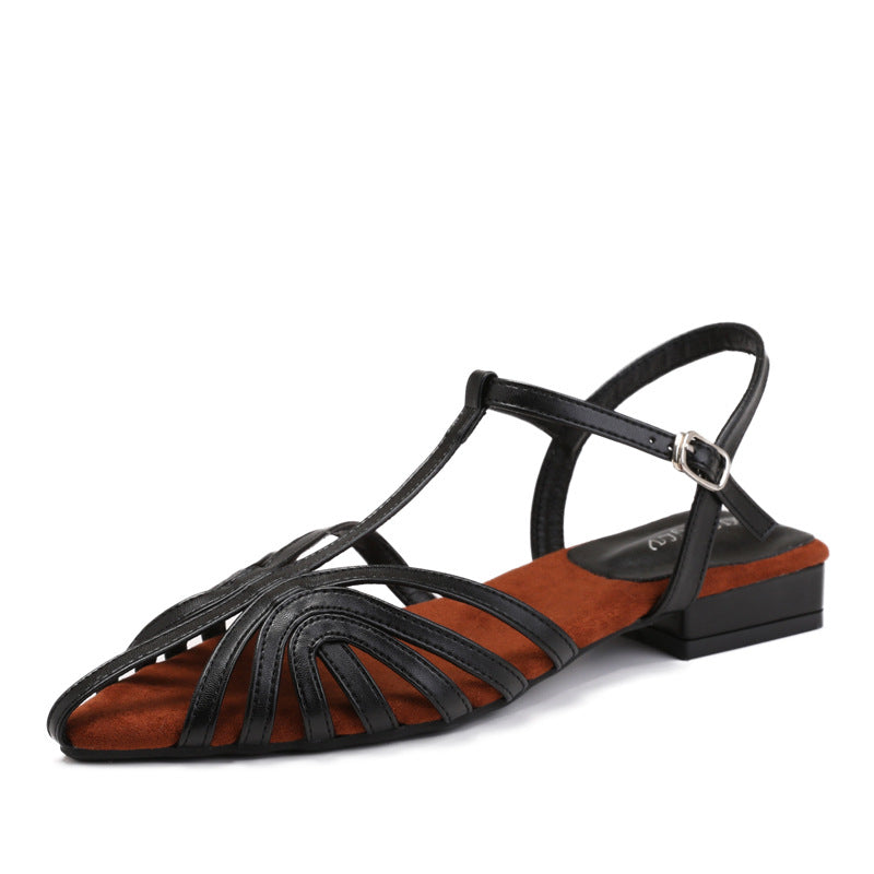 Dame Elegante Strop Sandaler med stilfulde snit og behagelig sål Stilla