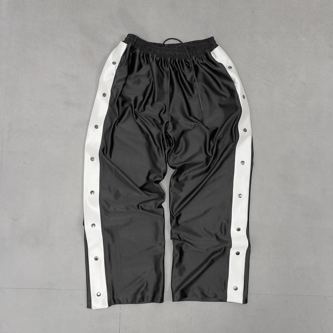 Damer Sporty Snap Button Bukser Skovae