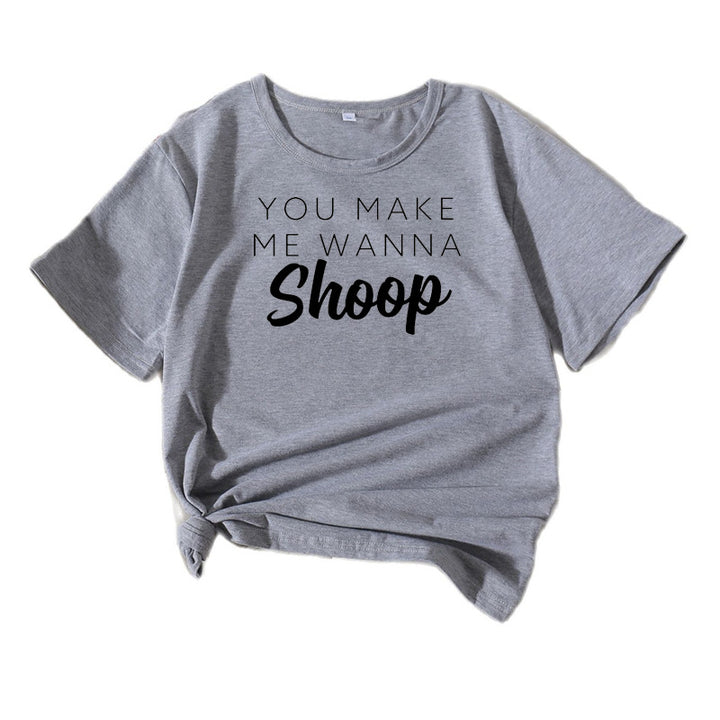 Dame Casual Statement Grafik T-shirt Stilla