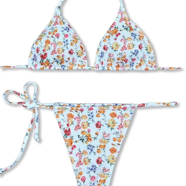 Dame blomster mønster bikini Skovae