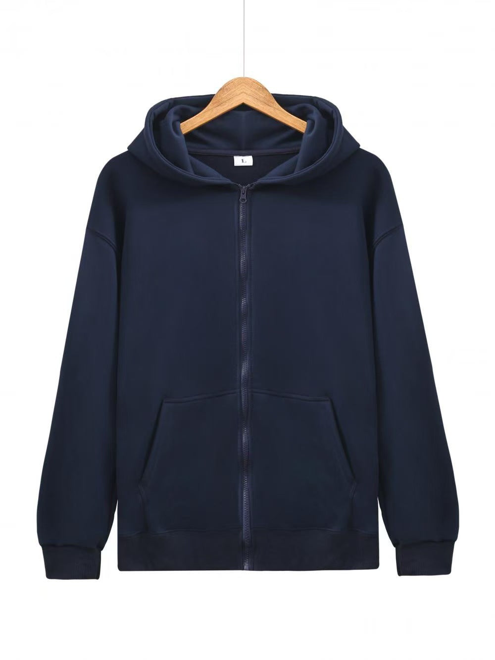 Dame hoodie jakke med fuld lynlås og praktiske lommer Skovae