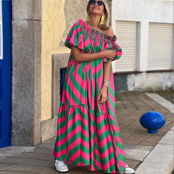 Stilla | Elegant Kvinders Mellemlang Lang Skirt Kjole