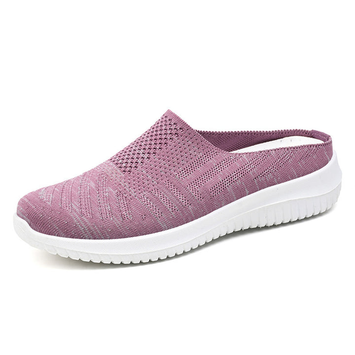 Dame fritidssko med elastisk slip-on design og stødabsorberende sål Stilla