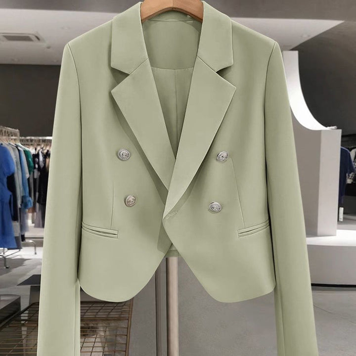Damer tidløs dobbeltbrystet blazer Stilla