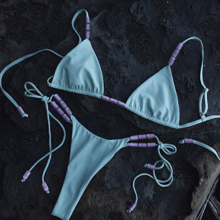 Dame bikini-sæt med justerbare stropper og modige accenter Stilla