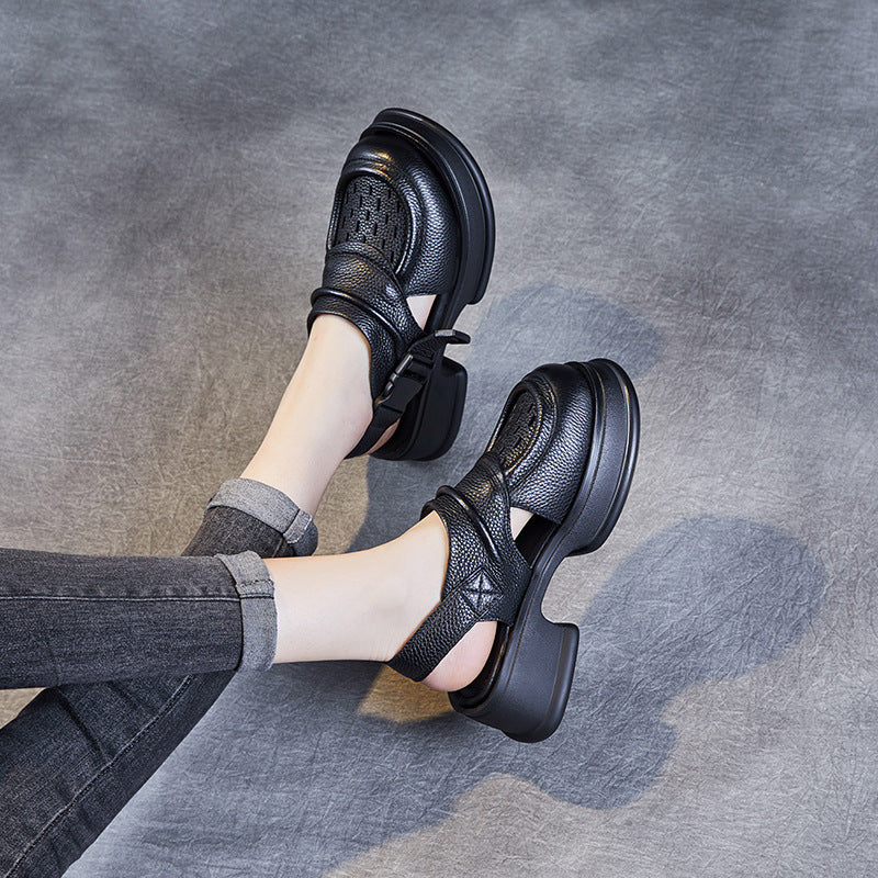 Femme Contemporary Slingback-sandaler med struktureret overdel Stilla
