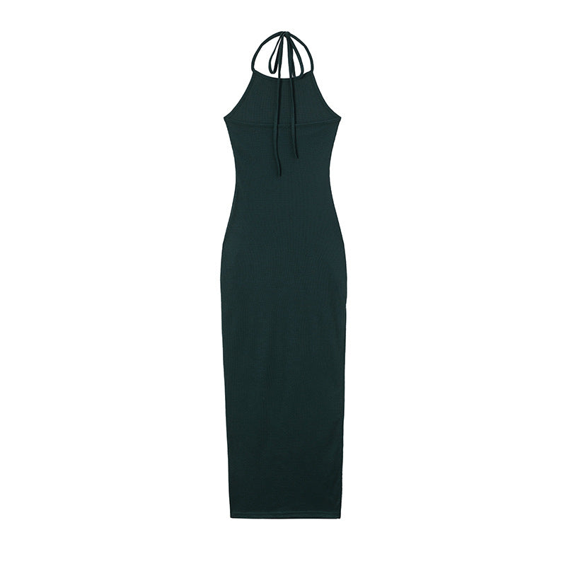 Dame Elegant Maxi-Kjole med side-udskæring Stilla