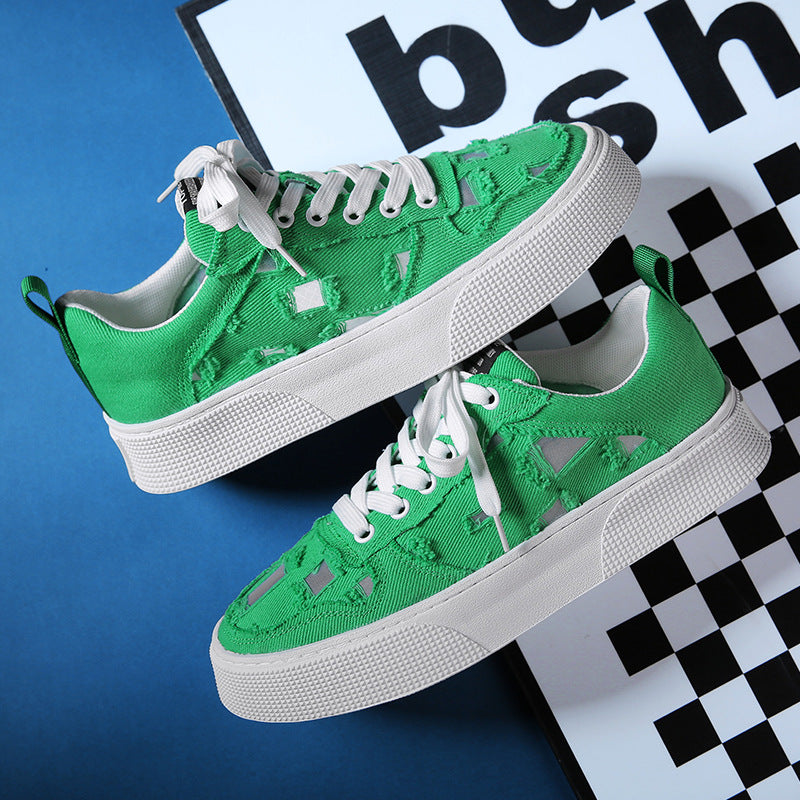 Femme Kunstnerisk Fritid Sneaker Stilla
