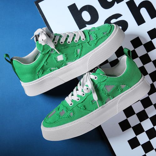 Femme Kunstnerisk Fritid Sneaker Stilla
