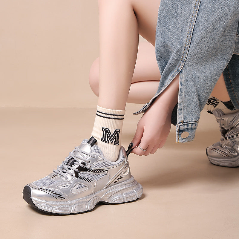 Dame Fitness Sneakers med innovativ dæmpningsteknologi og åndbar overfladestruktur Stilla