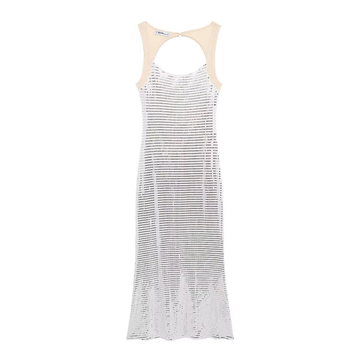 Femme Ærmeløst Cutout Maxikjole Stilla