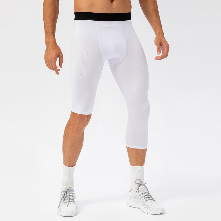 Herrer kompressionsleggings med ergonomisk snit og strategiske ventilationszoner Stilla