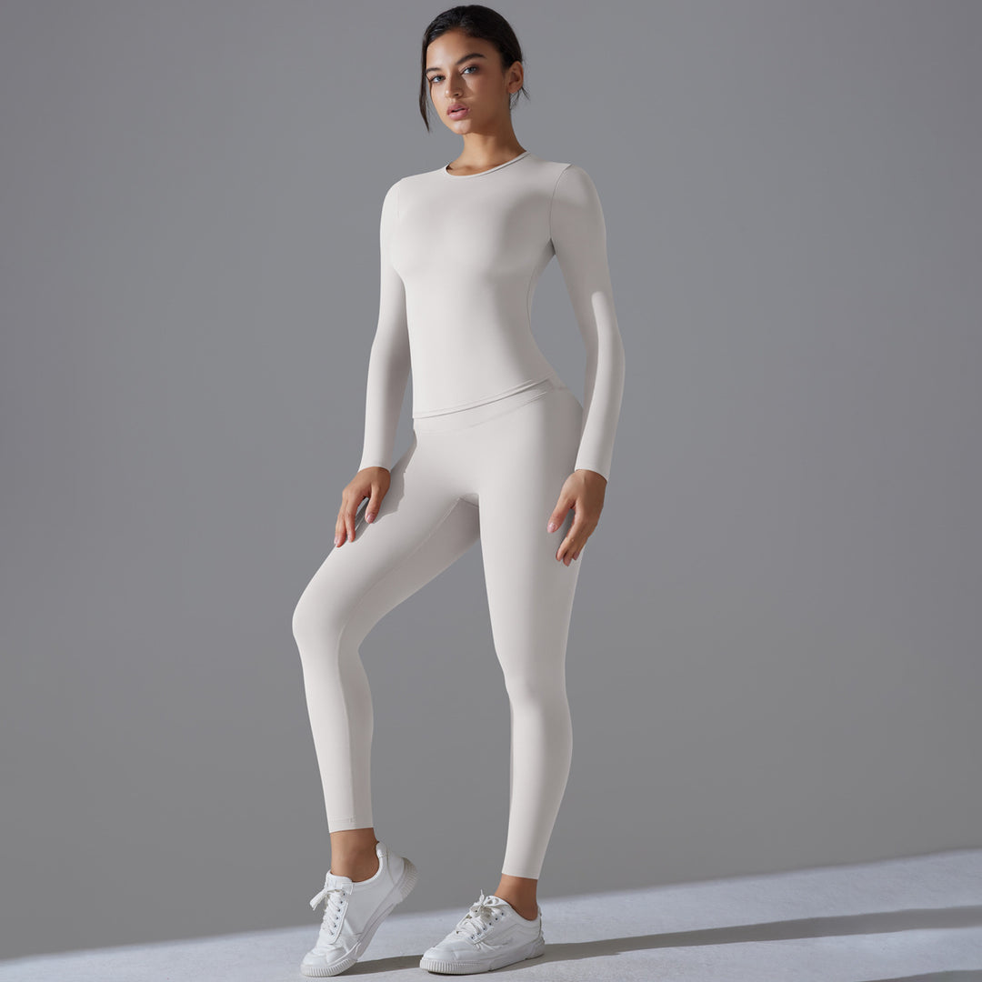 Dame Sport-Sæt med lange ærmer og leggings Stilla