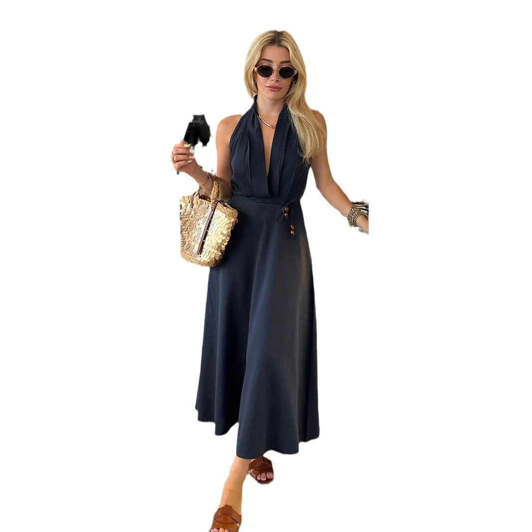Dame Flydende Strapless Maxi-Kjole Stilla