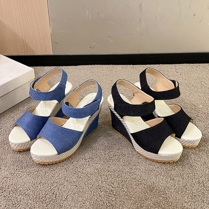 Dame kile-sandaler med justerbare remme og behagelig sål Stilla
