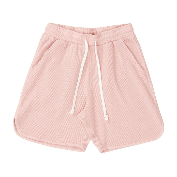 Herrer Komfortable fritidsshorts med elastisk talje og sidelommer Stilla
