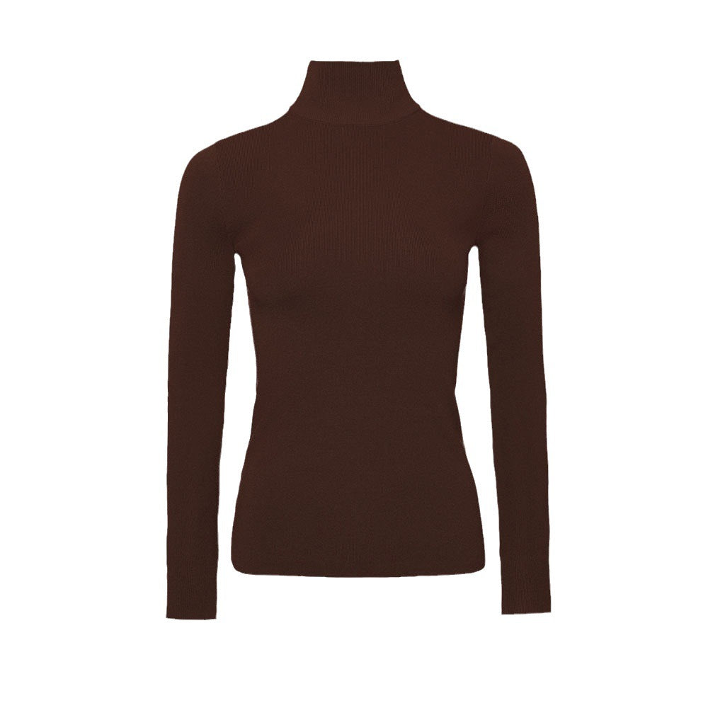 Kvindernes Højkvalitets Turtleneck Sweater Lavet af Fint Strikmateriale Stilla