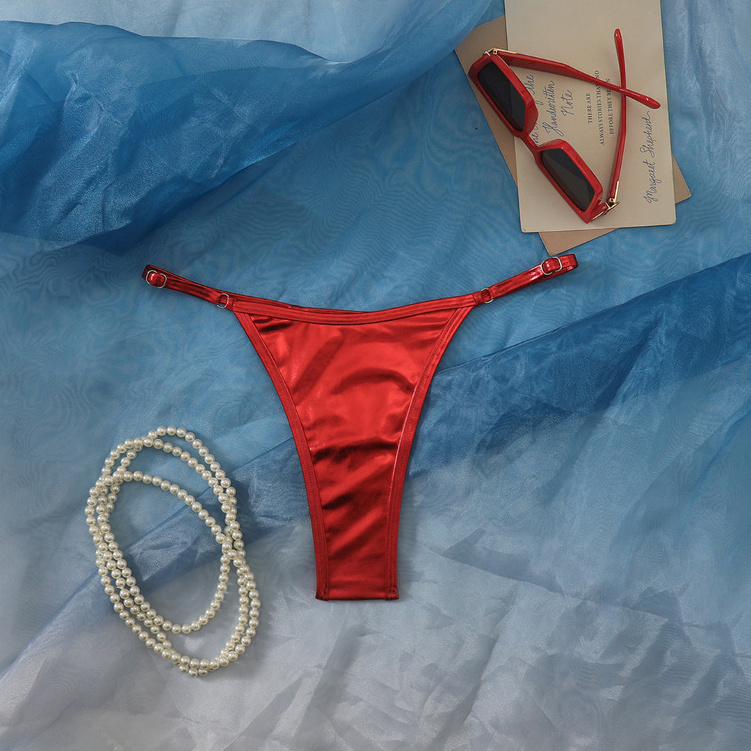 Dame Højskåret Bikini-Trusse med elegant design Skovae