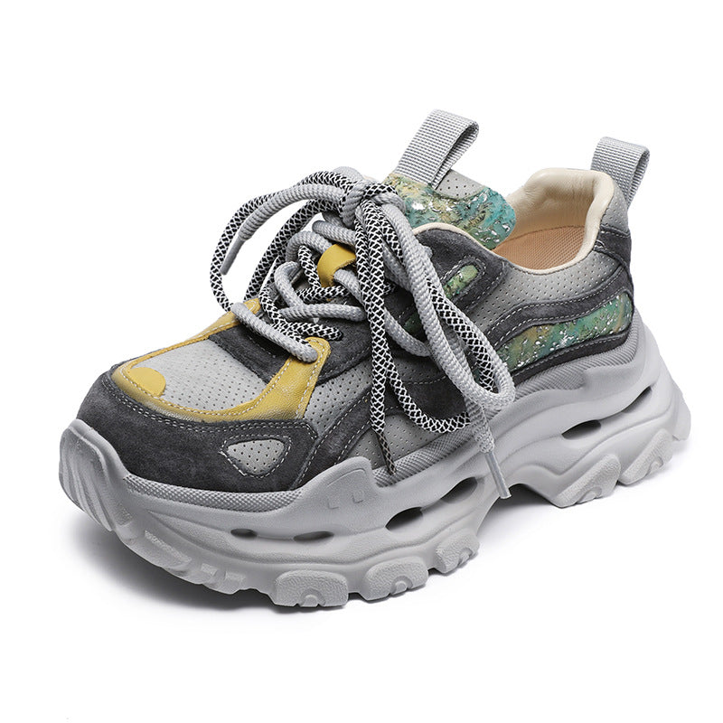 Herrer Chunky Platform Mode Sneakers Stilla